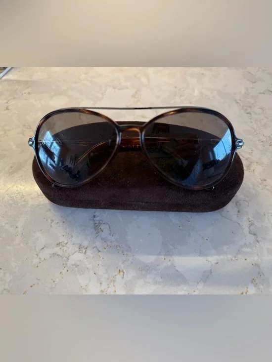 Tom Ford Ramone TF149 52F Aviator Sunglasses Tortoise Brown Gradient Italy Luxur - Picture 4 of 8